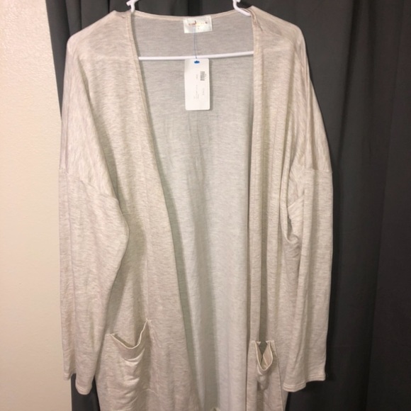 Cream cardigan long  women’s large - Picture 1 of 4